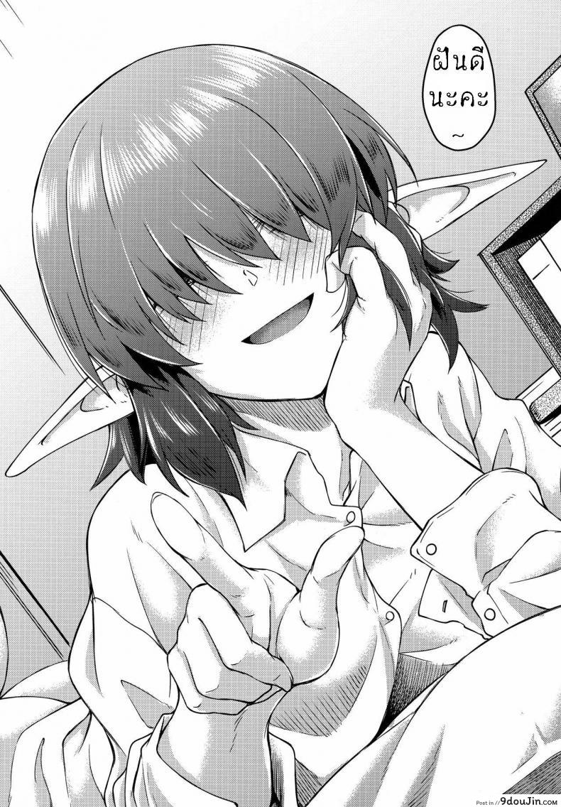 อ่านโดจิน [Hx3I (Hirano Kawajuu)] Mekakure Elf-san no Iru Seikatsu แปลไทย หน้าที่ 20