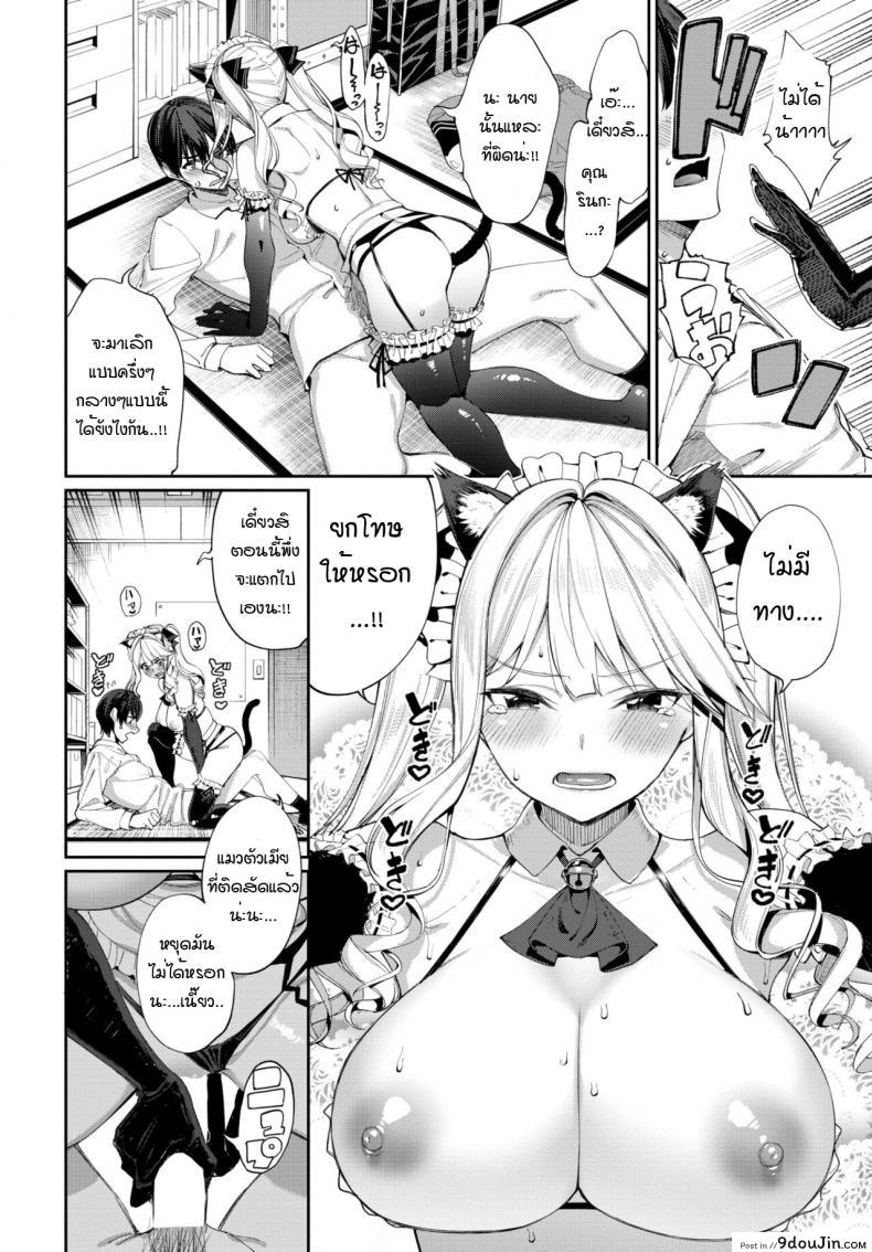 อ่านโดจิน Neko Maid to Tsundere Kanojo [Asamine Tel] แปลไทย หน้าที่ 14