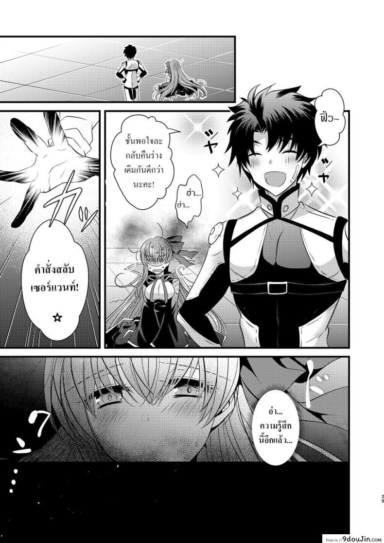 อ่านโดจิน [TSF Mousou Chikusekijo (Minaduki Nanana, Matsuzono)] Order Change de Karada ga Irekawacchau Hanashi แปลไทย หน้าที่ 30