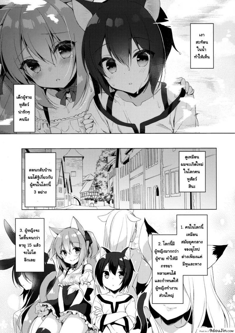 อ่านโดจิน [23.4do (Ichiri)] Boku no Risou no Isekai Seikatsu แปลไทย ภาค 1 หน้าที่ 6