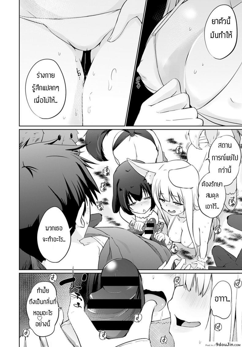อ่านโดจิน ผู้กล้าและสุนัขตัวเมีย [Kaiduka] Isekai ni Shoukansaretara Zenin Do M Toka…Chotto Imi ga Wakaranai ch.7 (แปลไทย) หน้าที่ 8