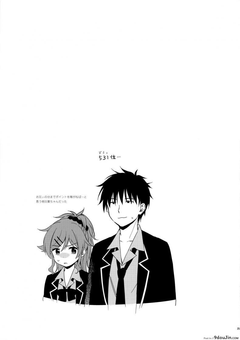 อ่านโดจิน คู่มือน้องสาว (AkihabaraDoujinsai 3) [Fuka Fuka (Sekiya Asami)] Imouto Manual แปลไทย หน้าที่ 24