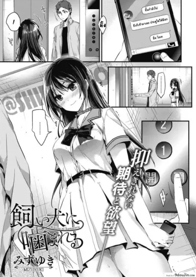 เพียงแค่สั่ง [Mizuyuki] Kaiinu ni Kamareru (COMIC HOTMILK 2017-09) แปลไทย