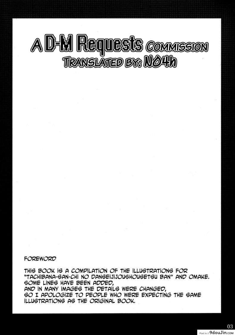 อ่านโดจิน สามสาวบ้านทาจิบานะ (C86) [MTSP (Jin)] Tachibana-san-chi no Dansei Jijou Matome Ban (colorized) ภาค หน้าที่ 2