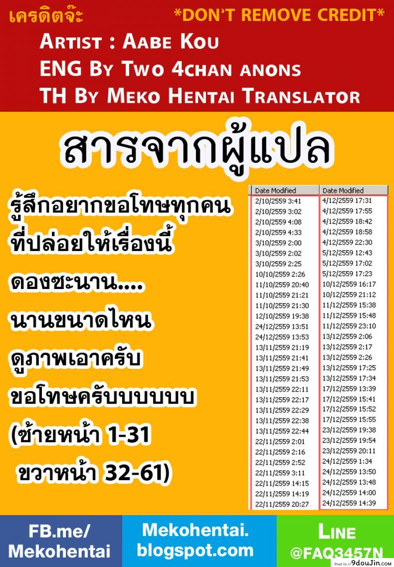 อ่านโดจิน นักฆ่ารัตติกาลจอมซึนเดเระ | Darkness Hound ภาค 2 แปลไทย หน้าที่ 63