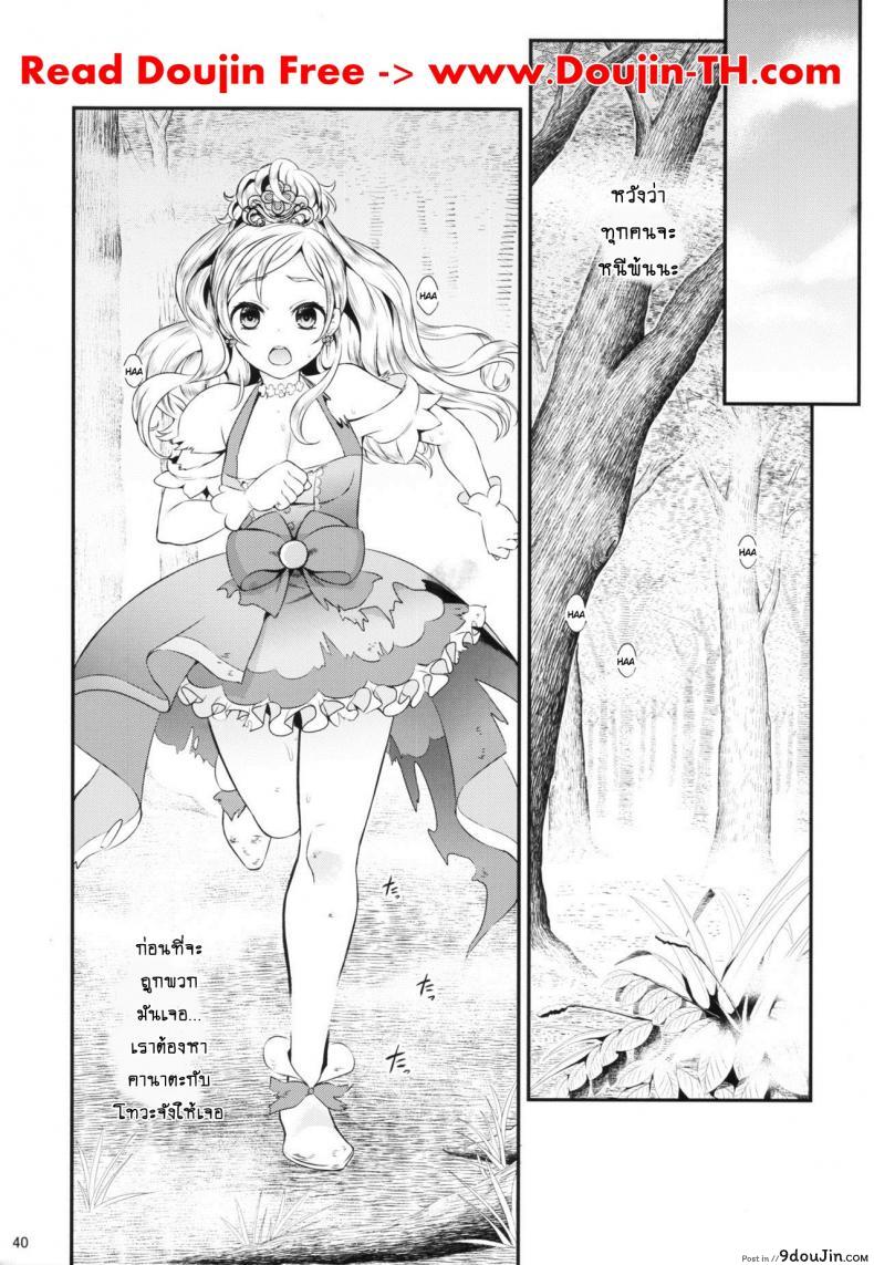 อ่านโดจิน มหัศจรรย์สาวน้อย พริตตี้เคียว (C90) [Yamada Ichizoku (Fukurokouji, Mokyu)] Seidorei Senki (Go! Princess PreCure) ภาค 1 อ่านฟรี หน้าที่ 39