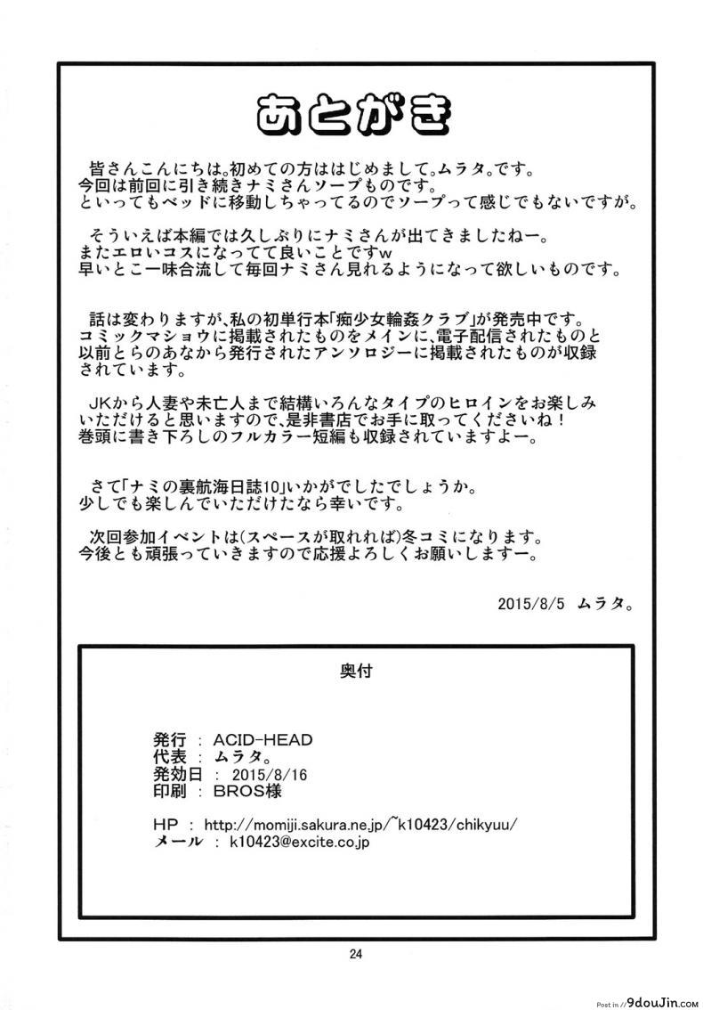 อ่านโดจิน [ACID-HEAD (Murata.)] Nami no Ura Koukai Nisshi แปลไทย ภาค 3 หน้าที่ 25