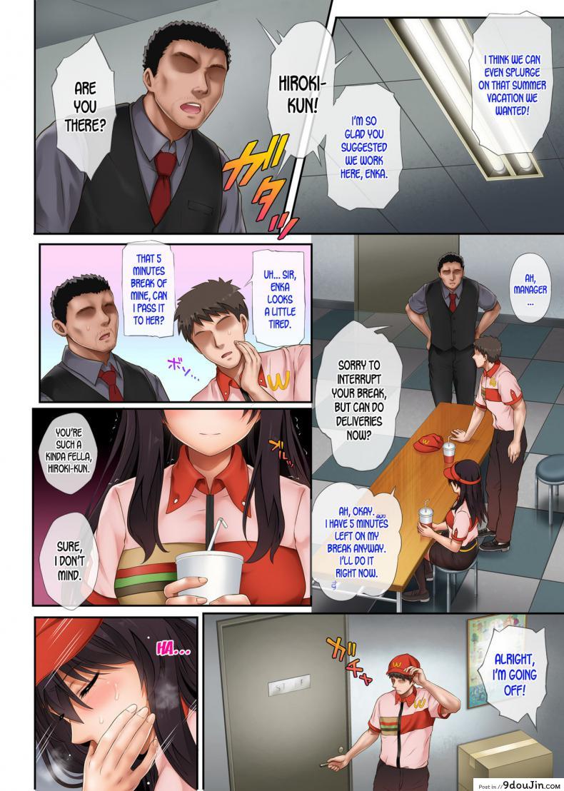 อ่านโดจิน นิ้วเย็นๆ หรือจะสู้เอ็นอุ่นๆ [Cyclone (Izumi, Reizei)] Kare to Watashi to Tenchou no Shinya Kinmu ภาค 3-eng หน้าที่ 4