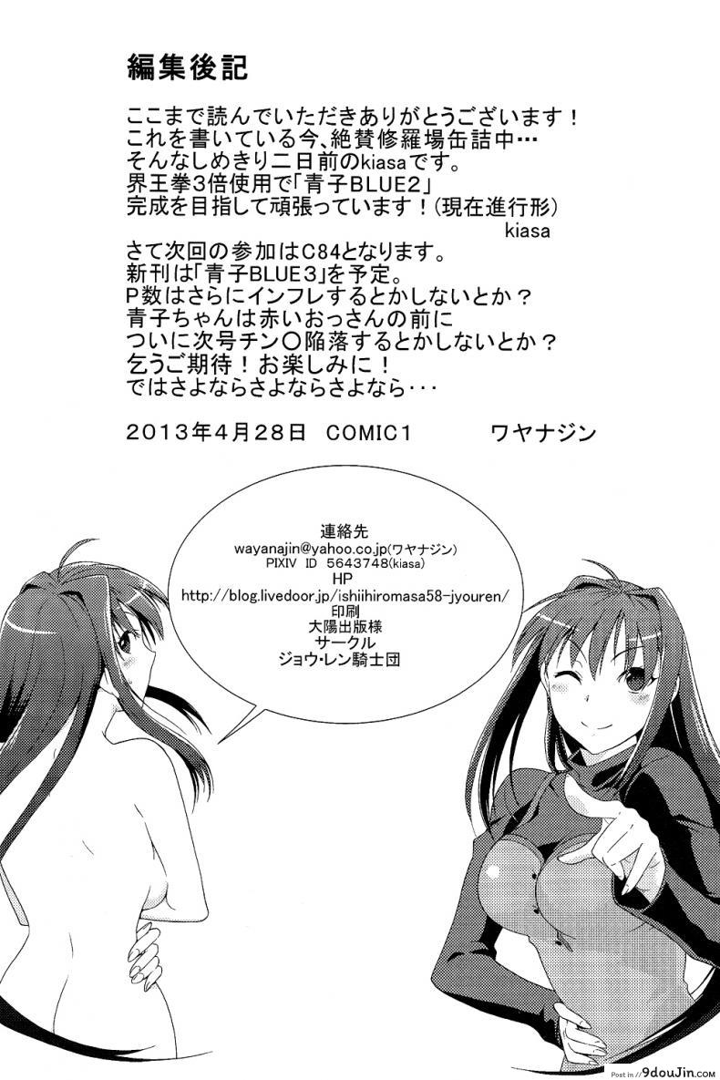 อ่านโดจิน ต้องมนต์ พรากพรหมจรรย์ (C83) [Jyouren Kishidan (Various)] Aoko BLUE (Mahou Tsukai no Yoru) ภาค 2 แปลไทย หน้าที่ 37
