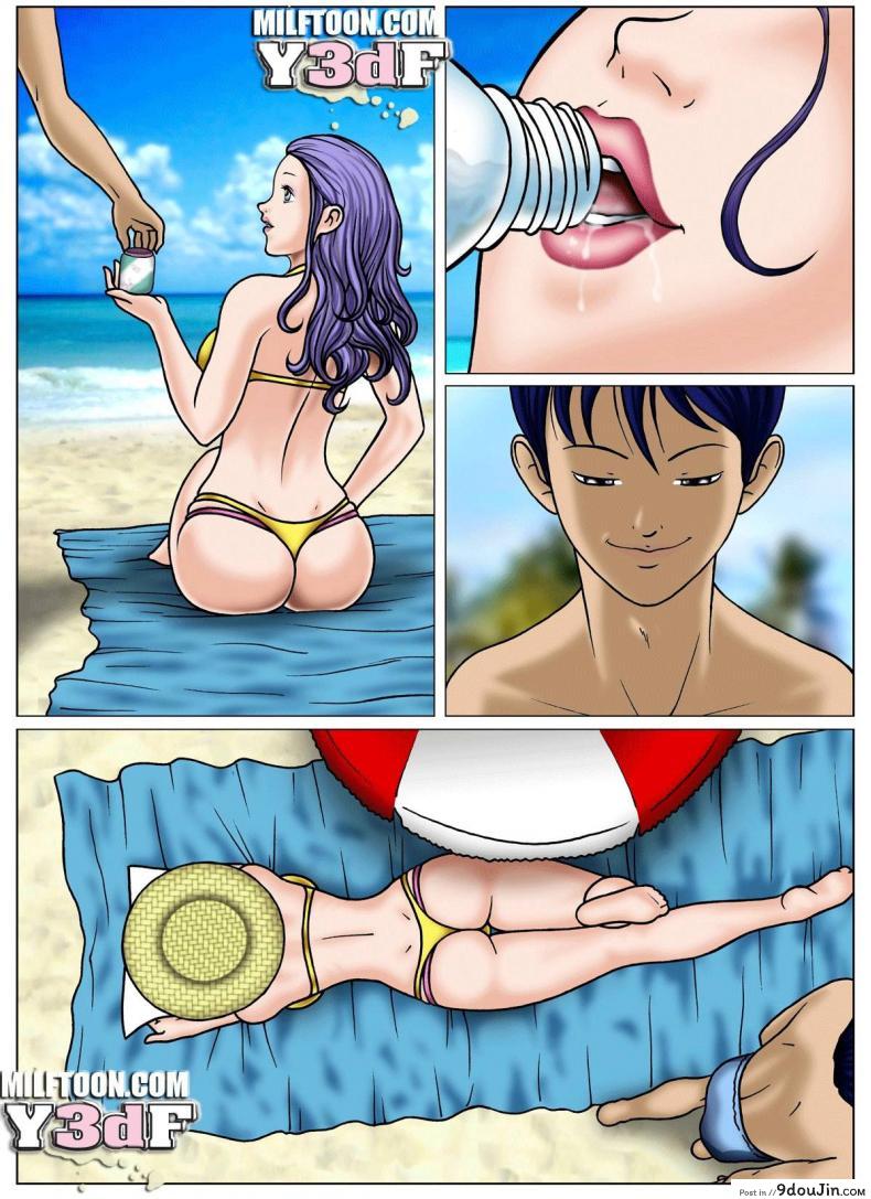 อ่านโดจิน ลูกแม่จ้องสืบพันธุ์ [Comic US] Beach Adventure ภาค 1 แปลไทย หน้าที่ 5