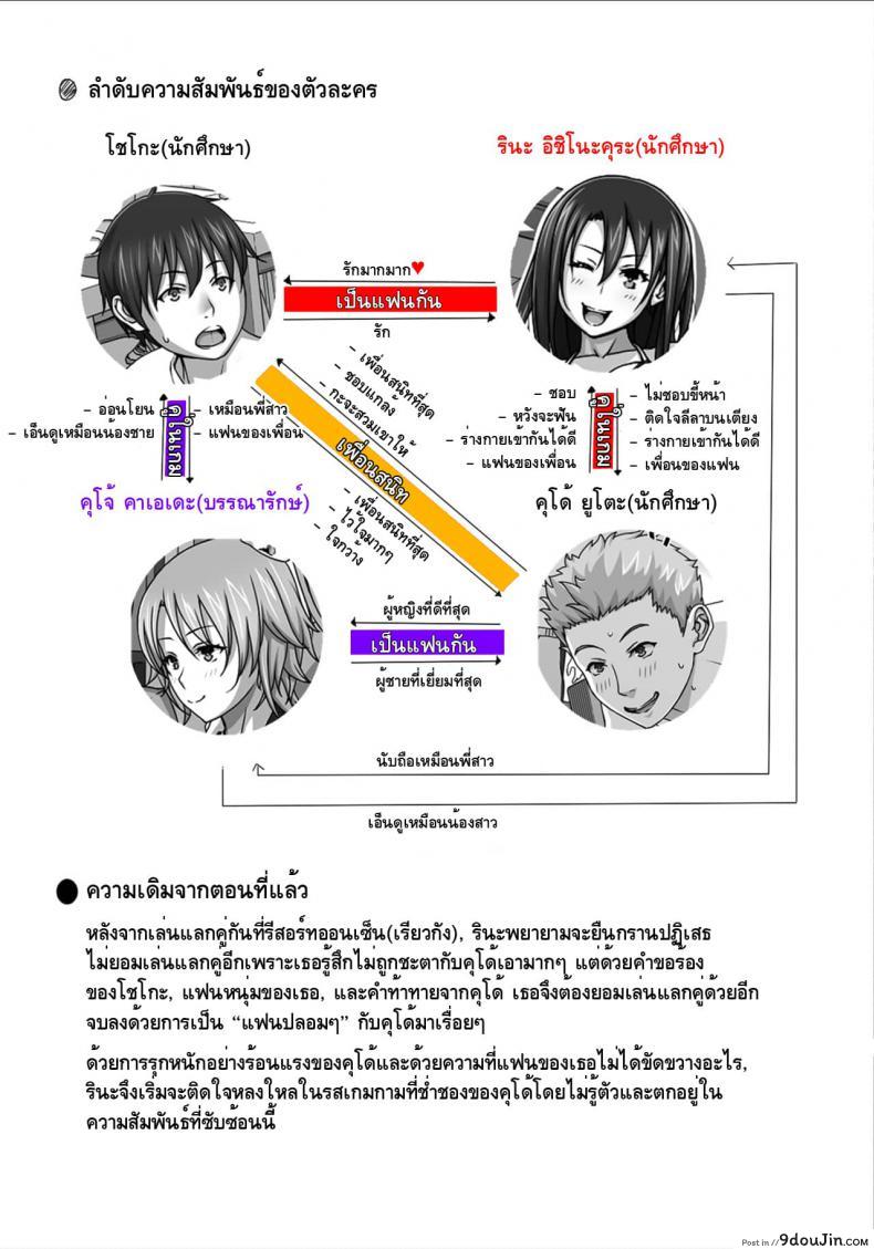อ่านโดจิน Koibito Gokko ภาค 2 [Taono Kinoko] แปลไทย หน้าที่ 4