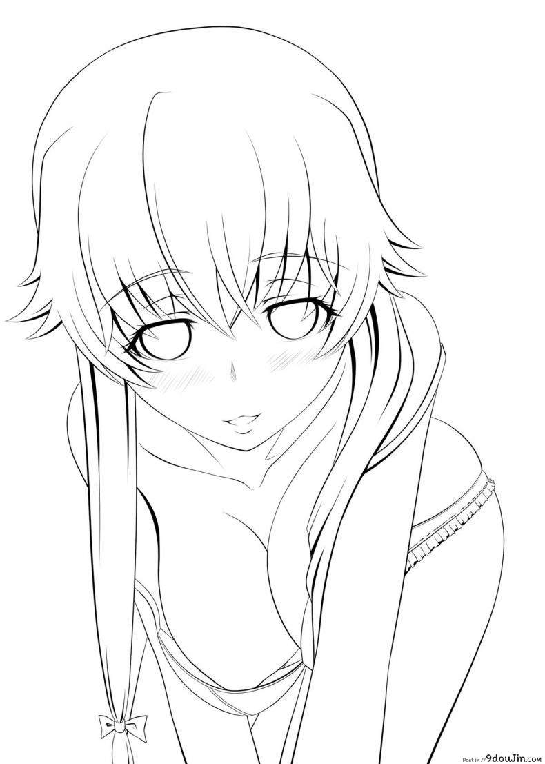 อ่านโดจิน ยุกกี้เอง ก็อยากทำแบบนี้ใช่ไหมล่ะ [Carrot Works (Hairaito)] Honto Wa Shitaindesho | You actually want to do it, right? (Mirai Nikki) หน้าที่ 2