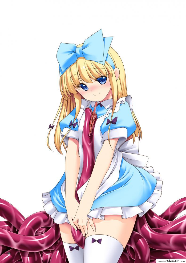 อ่านโดจิน อลิซในแดนต่างโลก [Yosutebito na Mangakaki (Tomoki Tomonori)] Ishukan no Kuni no Alice (Alice in Wonderland) หน้าที่ 2