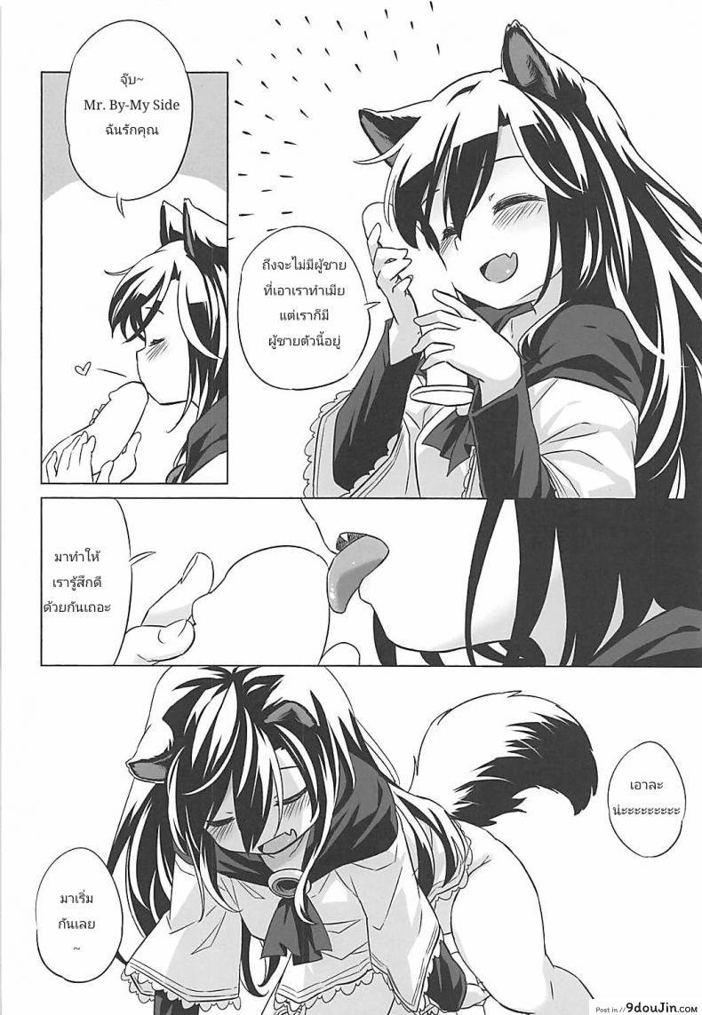 อ่านโดจิน หมาป่าตัวเดียว จะเสียวยังไง แปลไทย [Animal Passion (Yude Pea)] Wolf Pleasure (Touhou Project) หน้าที่ 13