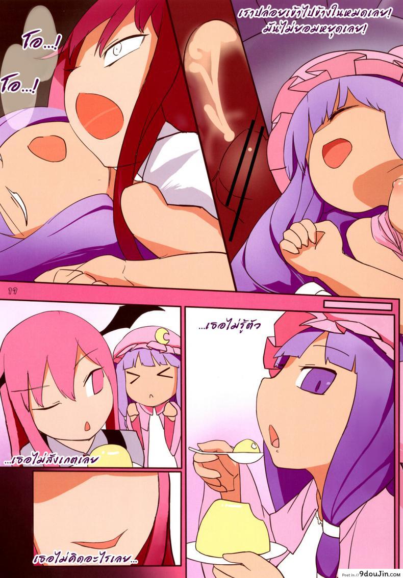 อ่านโดจิน Patche-san no Neteru Aida ni!! [Yashiya (Yassy)] (Touhou) แปลไทย หน้าที่ 17