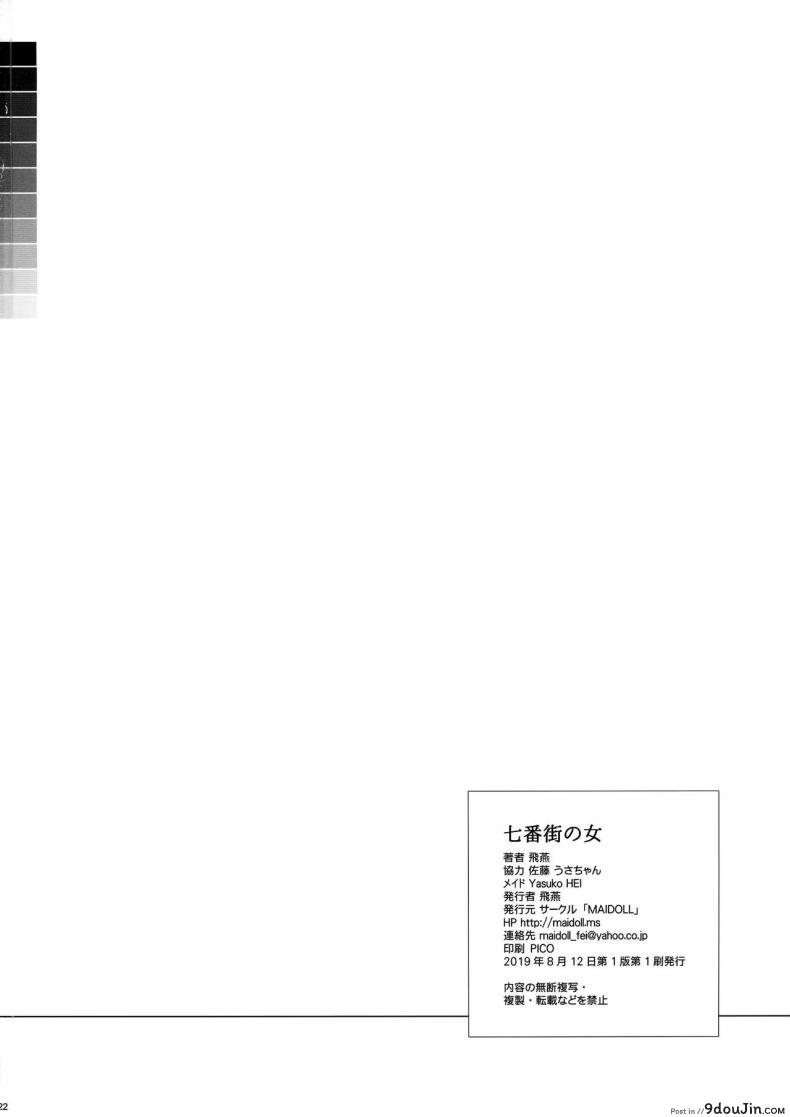 อ่านโดจิน ทีฟาโดนแล้ว (C96) [MAIDOLL (Fei)] Nanabangai no Onna อ่านฟรี หน้าที่ 21