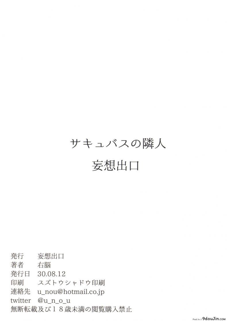 อ่านโดจิน ไม่อยากฝันเปียก (C94) [Mousou Deguchi (Unou)] Succubus no Rinjin แปลไทย หน้าที่ 30