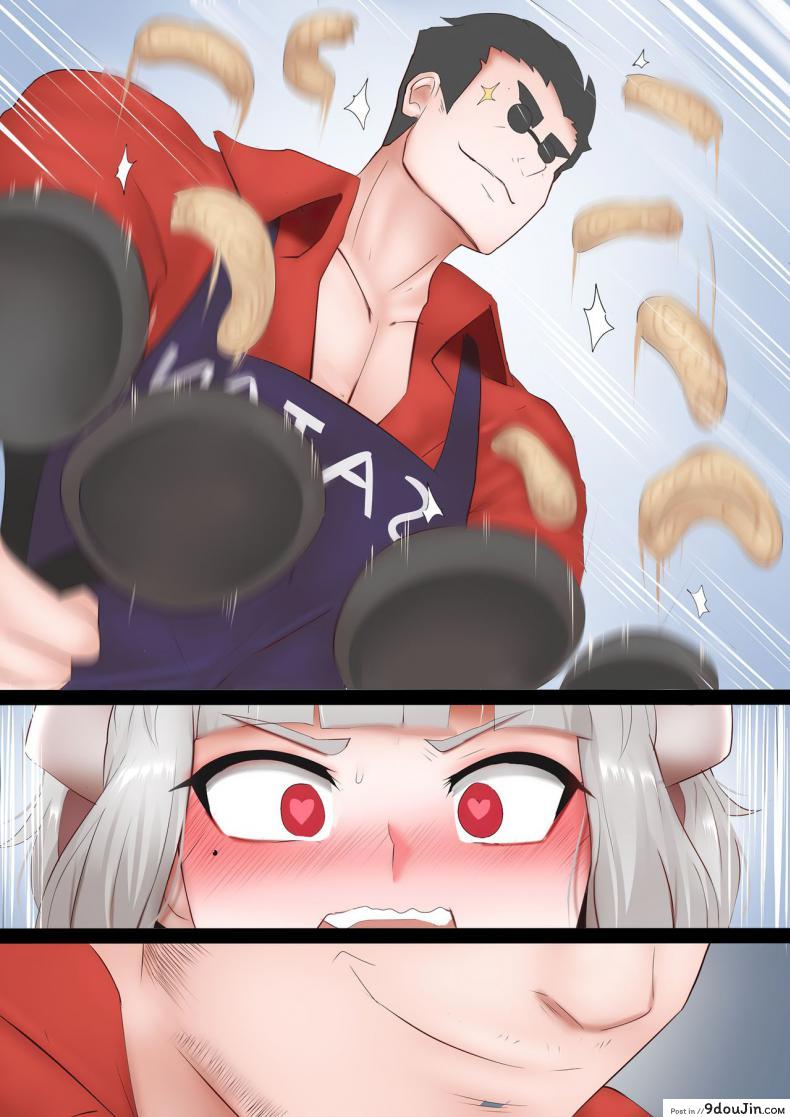 อ่านโดจิน ศึกแพนเค้กทะลวงสวรรค์ [Ginhaha] Pancakes Challenge (Helltaker) (อ่านฟรี) หน้าที่ 15