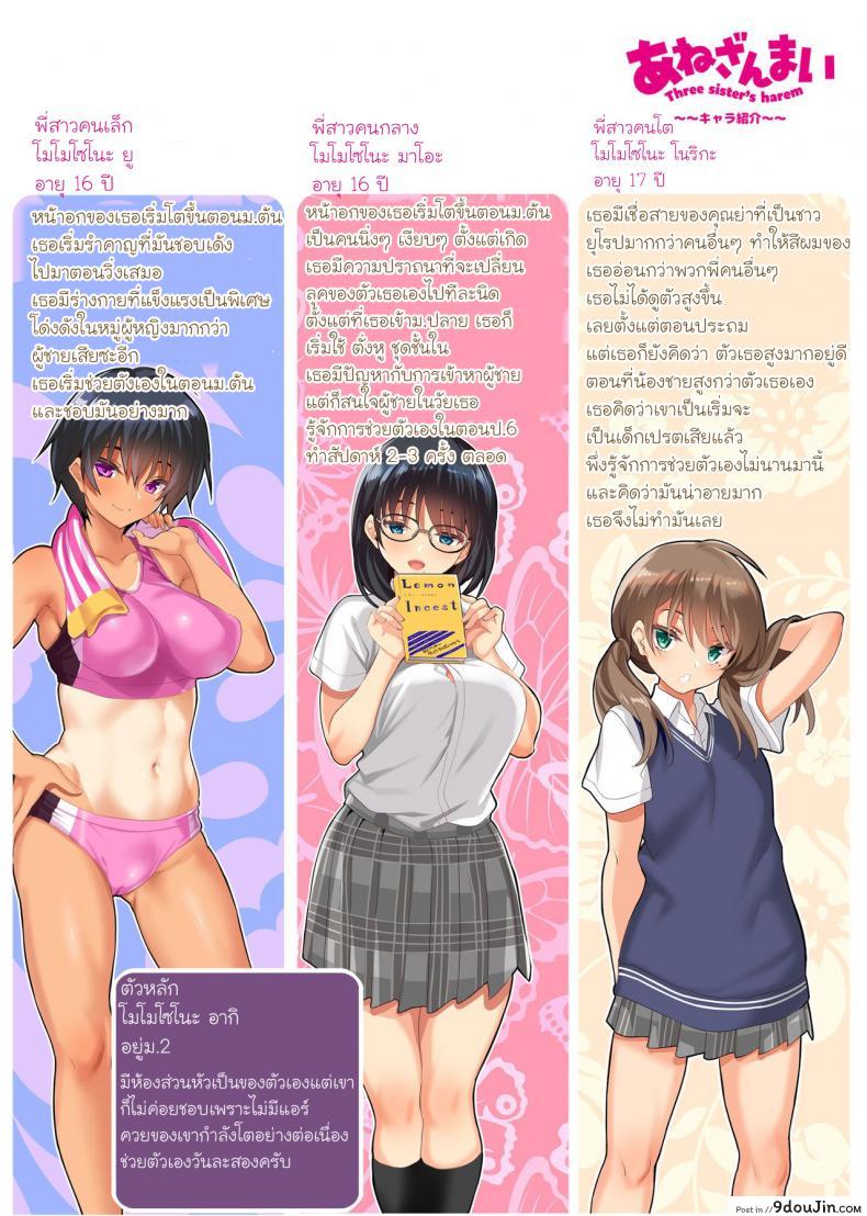 อ่านโดจิน ฮาเรมสามพี่สาว (C96) [clesta (Cle Masahiro)] CL-orc 01 Ane Zanmai อ่านฟรี หน้าที่ 33