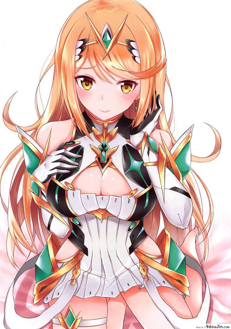 อ่านโดจิน เมื่อไหร่จะทำกับฉันบ้าง (C96) [astemio (TaKe)] Seihai-san no Himegoto | Mythra’s Secret (Xenoblade Chronicles 2) หน้าที่ 2