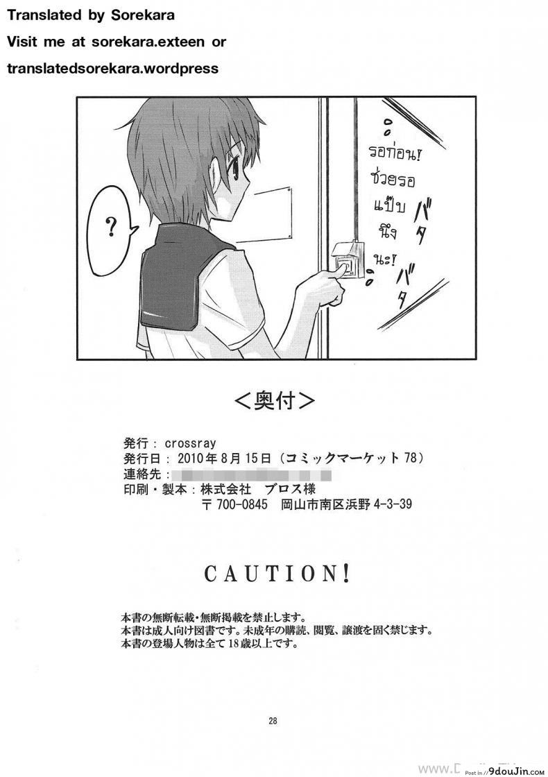 อ่านโดจิน ร่างกายขาดน้ำ [Oomori Makoto] AM2：00 ALICE Side อ่านฟรี หน้าที่ 26