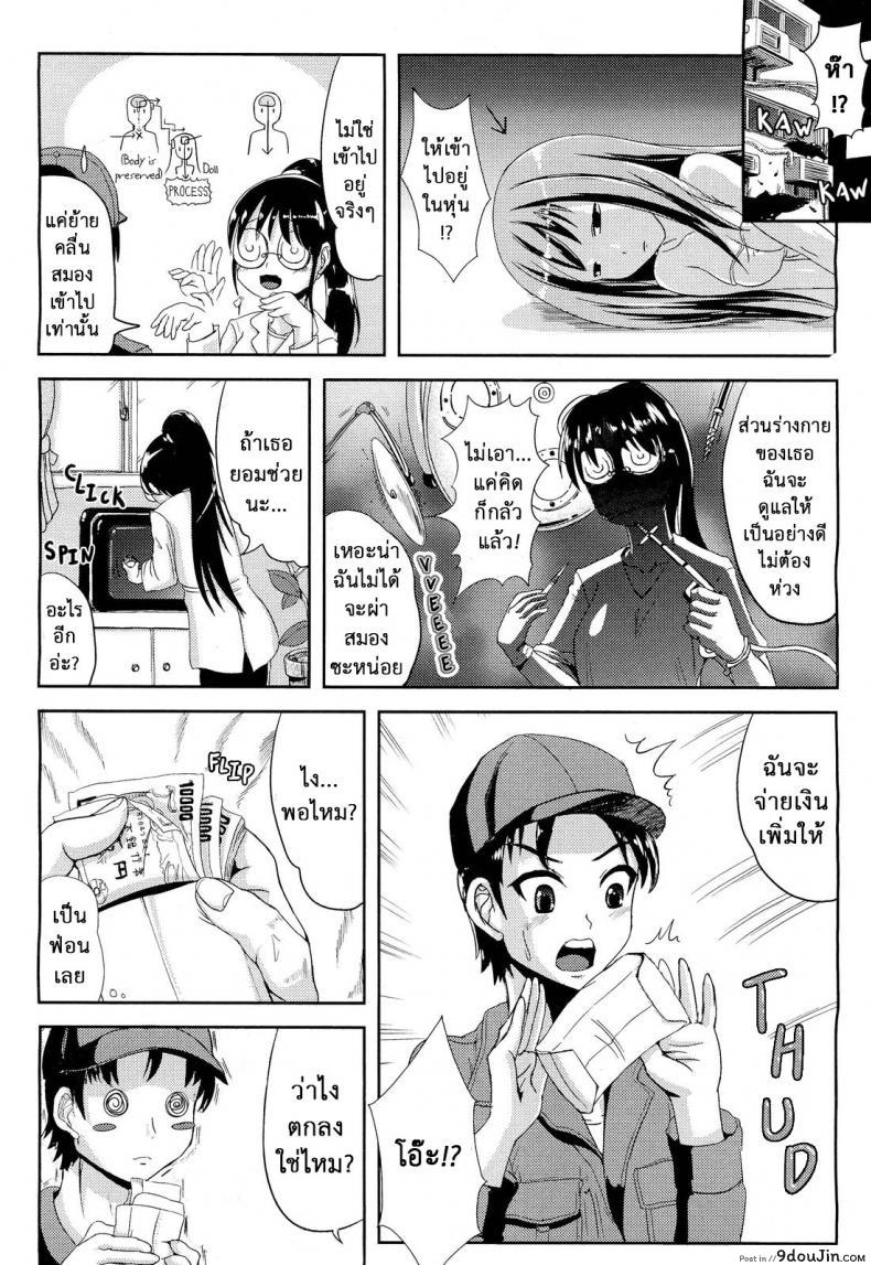 อ่านโดจิน เปลี่ยนจิตเป็นสาวเมด [Neko Maru] I, Metadoll (Ore, Metadoll) หน้าที่ 4