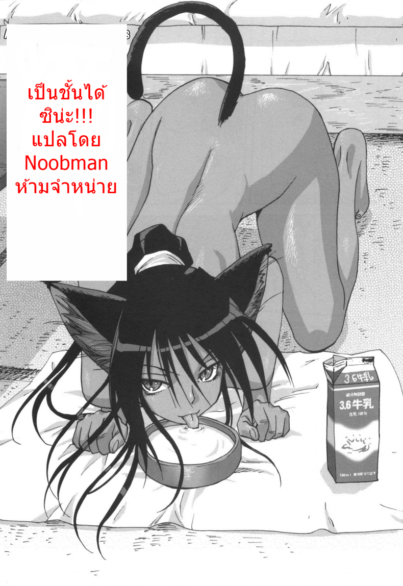 อ่านโดจิน เป็นชั้นได้ซิน่ะ [Mitarashi kousei] Black Cat Crossing แปลไทย หน้าที่ 3