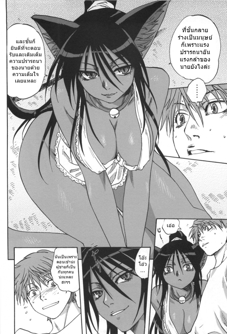 อ่านโดจิน เป็นชั้นได้ซิน่ะ [Mitarashi kousei] Black Cat Crossing แปลไทย หน้าที่ 6