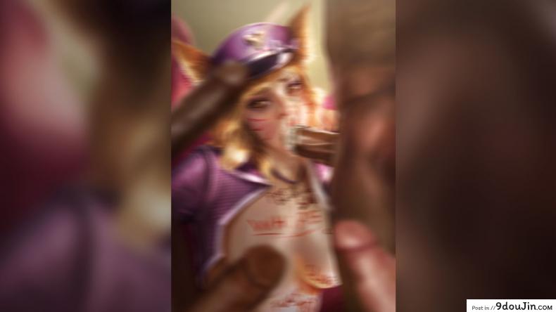 อ่านโดจิน คลิปลับ จับชักว่าว [Firolian] Popstar Ahri After World Tour (League of Legends) แปลไทย หน้าที่ 41