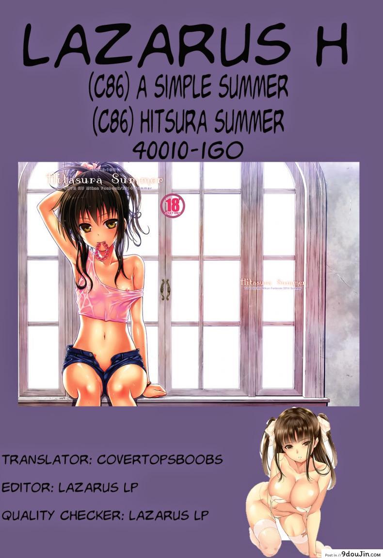 อ่านโดจิน กิจกรรมยามว่าง (C86) [40010 1-GO (40010Prototype)] Hitasura Summer แปลไทย หน้าที่ 19