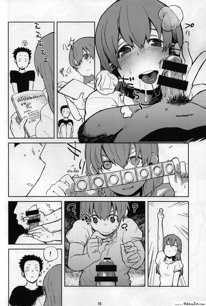 อ่านโดจิน ภาษามือ ขอมีเซ็กส์ (C87) [LinkRingRin (Natsume Kei)] Nishimiya-san to Ishida-kun ga, อ่านฟรี หน้าที่ 9