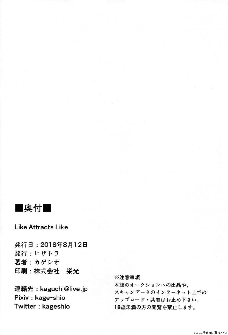 อ่านโดจิน (C94) [Hizatora (Kageshio)] Like Attracts Like (Fate/Grand Order) แปลไทย หน้าที่ 21