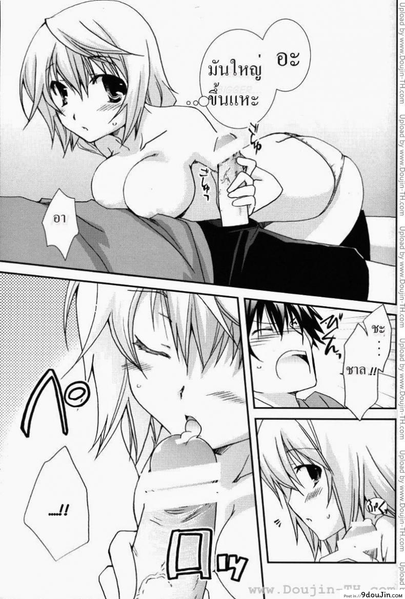 อ่านโดจิน ลอร่าและชาล็อต (C78) [CHAGASHI SAIBAN (Yamabuki Mook)] Koneko de Issho (IS ) ซับไทย หน้าที่ 12