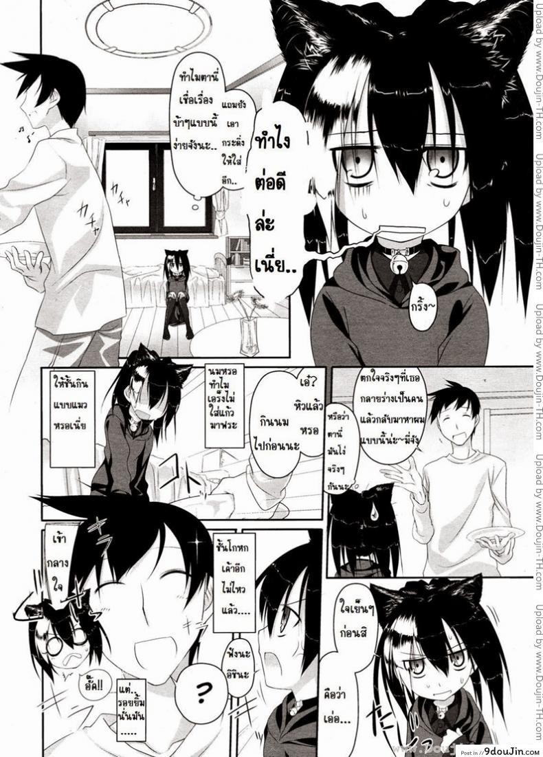 อ่านโดจิน [Midori No Rupe] Imako-San Ch.1 – Cat-Head Imako แปลไทย หน้าที่ 4