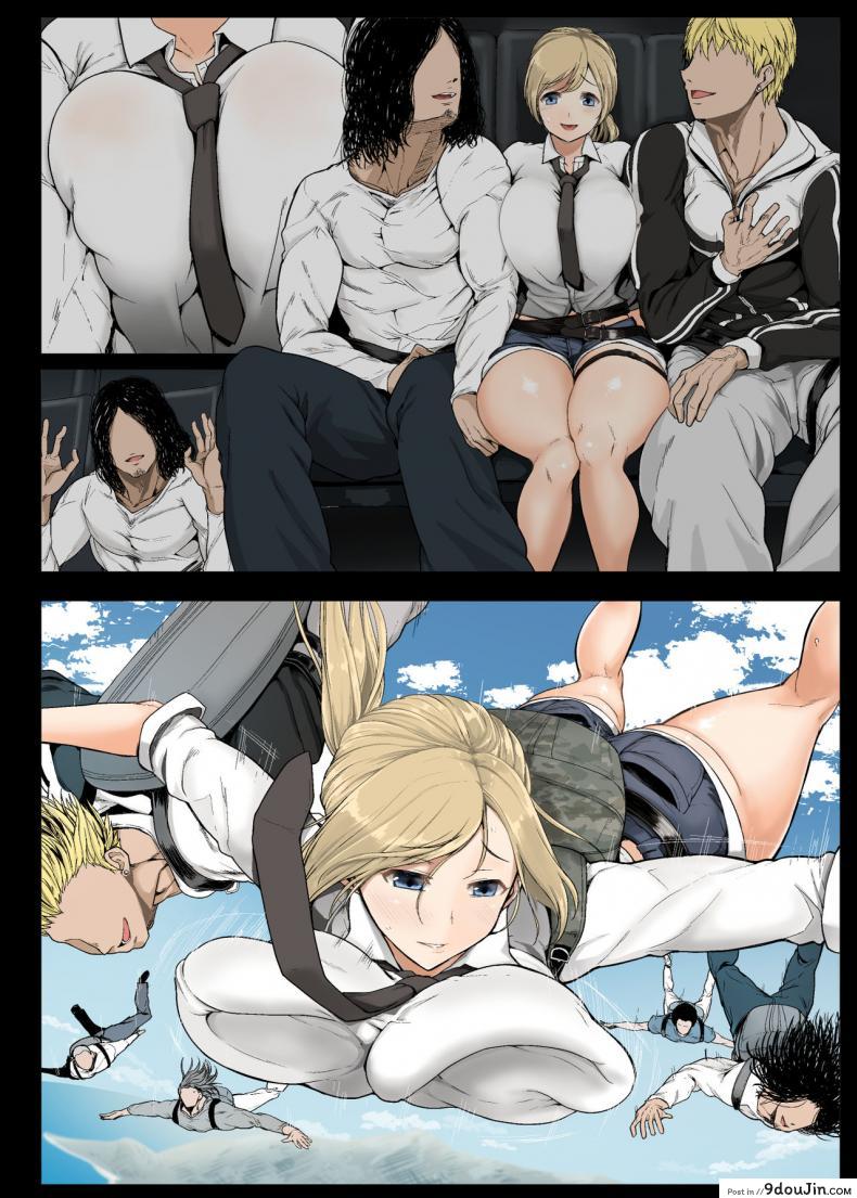 อ่านโดจิน [Aomizuan (Shimantogawa)] Geneki Joshidaisei to, Iyarashii Donkatsu (PUBG) แปลไทย หน้าที่ 55