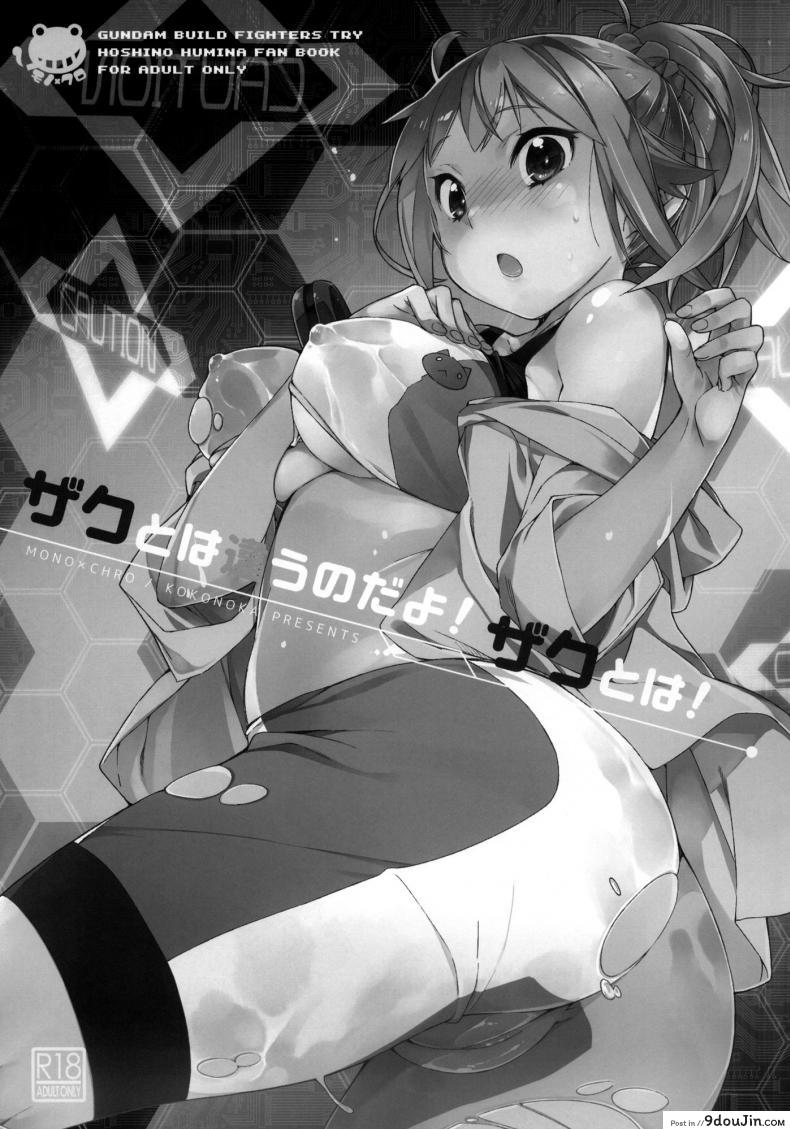 อ่านโดจิน เกมจบแต่คนไม่จบ (C87) [Mono × Chro (Kokonoka)] Zaku to wa Chigau no dayo! Zaku to wa! (Gundam Build Fighters Try) หน้าที่ 2