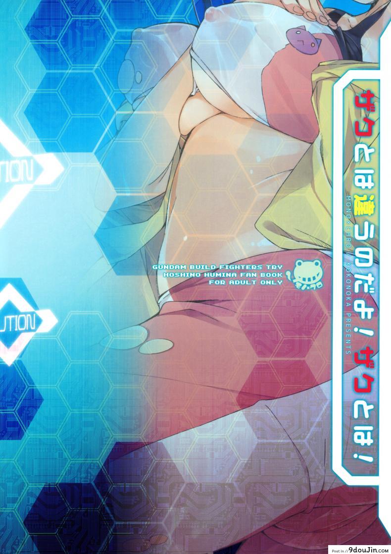 อ่านโดจิน เกมจบแต่คนไม่จบ (C87) [Mono × Chro (Kokonoka)] Zaku to wa Chigau no dayo! Zaku to wa! (Gundam Build Fighters Try) (อ่านฟรี) หน้าที่ 22
