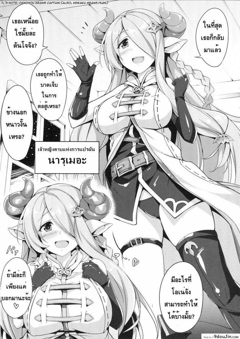 อ่านโดจิน หญิงในฝันของเหล่าชาย [Otukimi Koubo (Akizora Momidi)] Narumeia Onee-chan to Issho (Granblue Fantasy) หน้าที่ 2