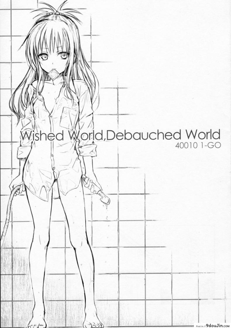 อ่านโดจิน ปลุกไม่ตื่น ดันหื่นแทน [40010 1-GO (Shimanto Shisakugata)] Wished World,Debauched World หน้าที่ 2