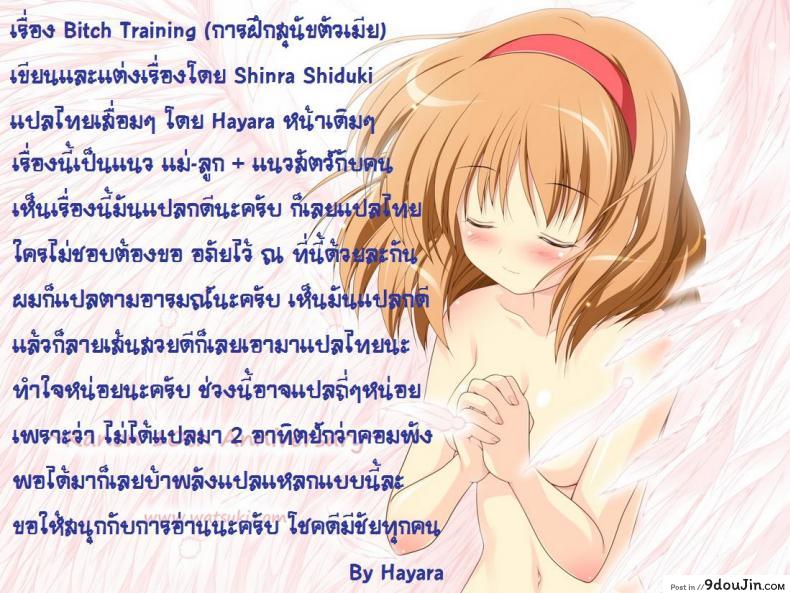 อ่านโดจิน การฝึกสุนัขตัวเมีย [Shinra Shiduki] Bitch Training ซับไทย หน้าที่ 18