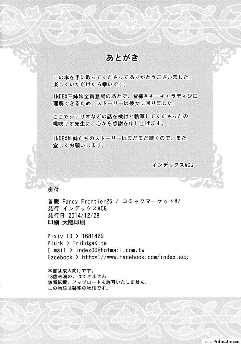 อ่านโดจิน ความอยากไม่สิ้นสุด (C87) [IndexACG (Momofuki Rio)] INDEXGIRLS 05 Youbi แปลไทย หน้าที่ 29