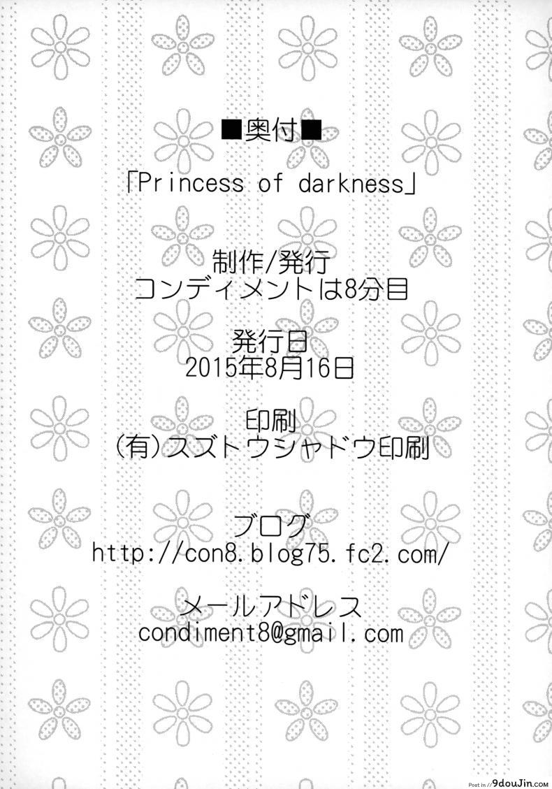 อ่านโดจิน เป็นเจ้าหญิงในภวังค์ [condiment moderately (Maeshima Ryo)] Princess of darkness อ่านฟรี หน้าที่ 25