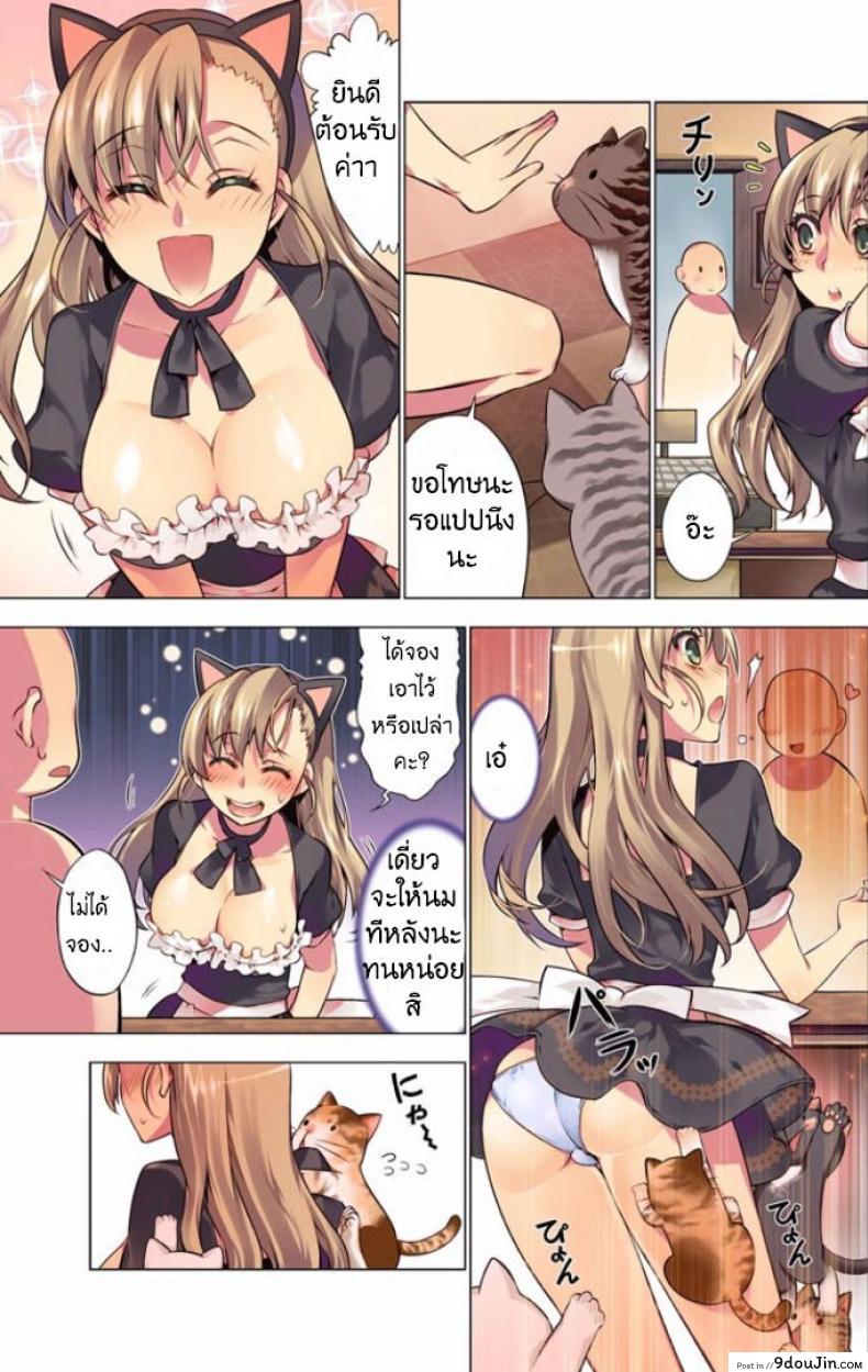 อ่านโดจิน แมวคาเฟ่รุมทิ้งสาว [HB] Oh! Komarino!! 4 หน้าที่ 3