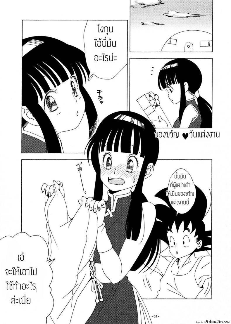 อ่านโดจิน ของขวัญวันแต่งงาน [S-FLAKE (Yukimitsu)] DRAGON NIGHT2 (Dragon Ball Z) หน้าที่ 2