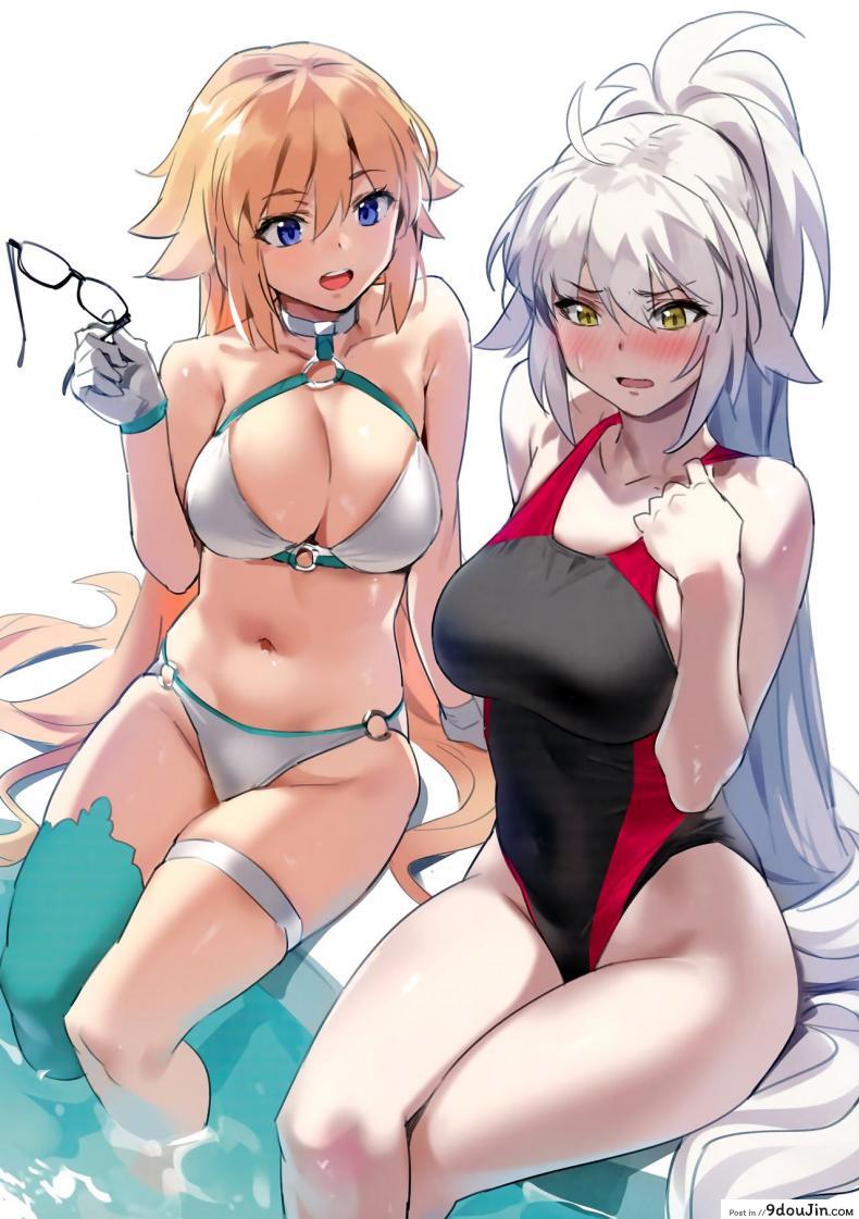 อ่านโดจิน ซัมเมอร์กับสองสาว (COMIC1☆14) [OrangeMaru (YD)] Summer Lesson (Fate/Grand Order) ซับไทย หน้าที่ 15