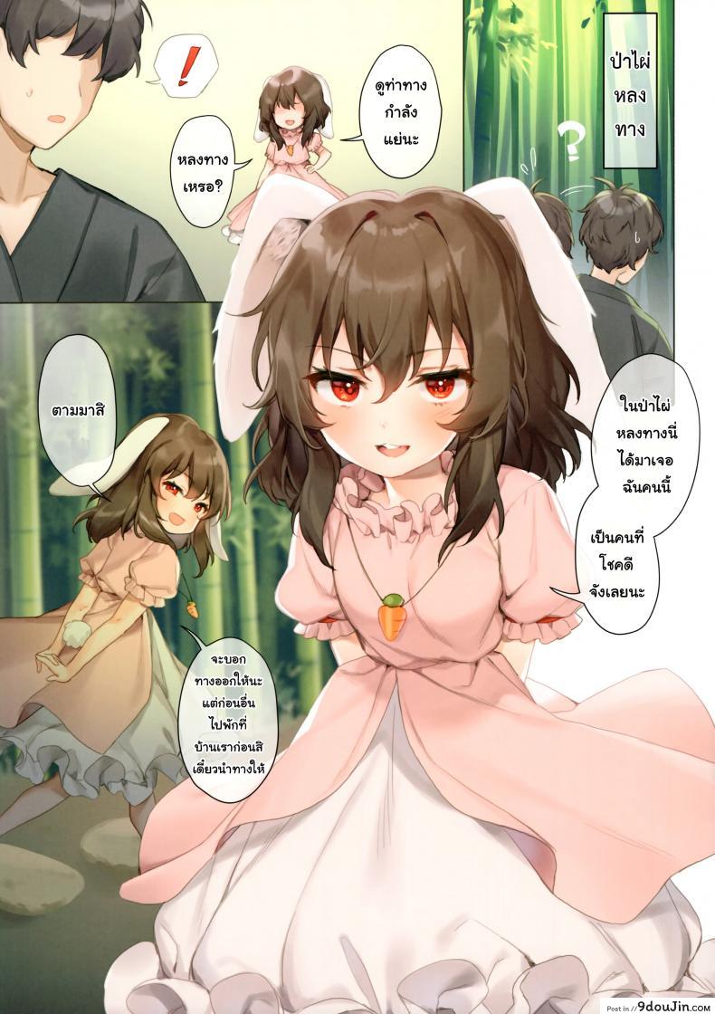 อ่านโดจิน ทั้งคืนกับเทวิ [somnia (Hajin)] Tewi to Hitobanjuu (Touhou Project) หน้าที่ 2