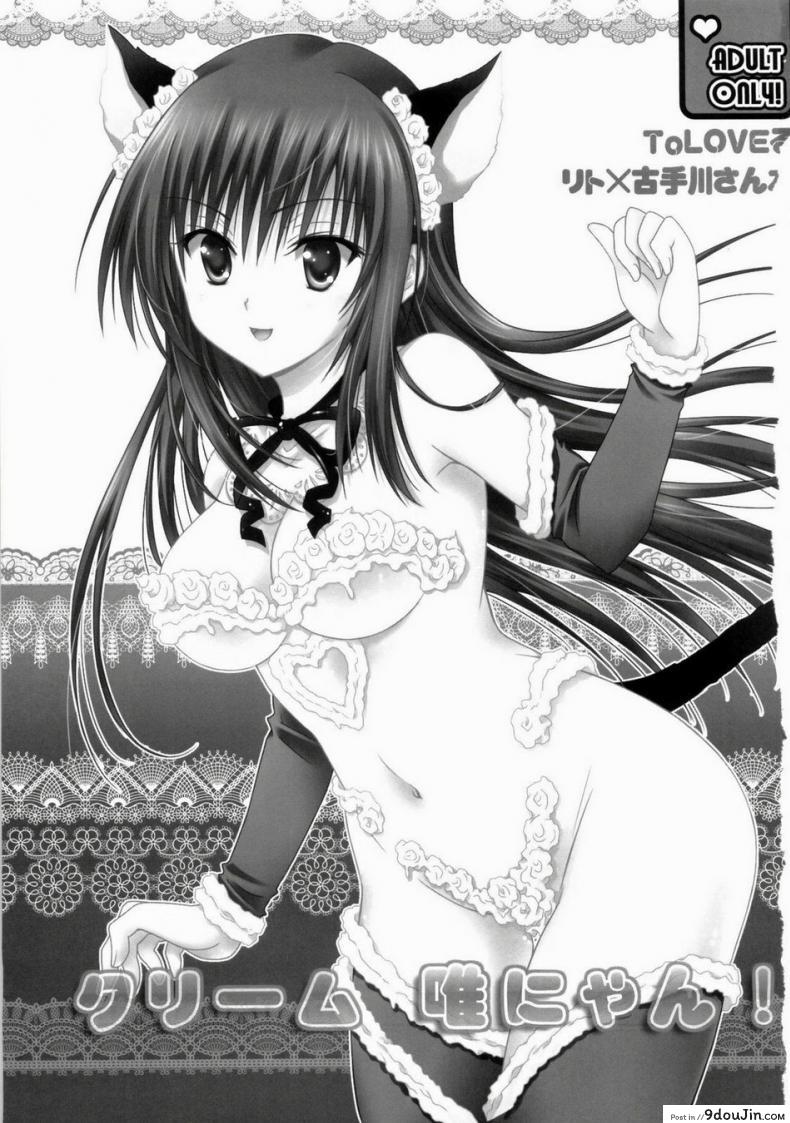 อ่านโดจิน ชุดเค้กน่าลิ้มลอง [Usausa (Akira)] Cream Yui Nyan! (To LOVEru) หน้าที่ 2