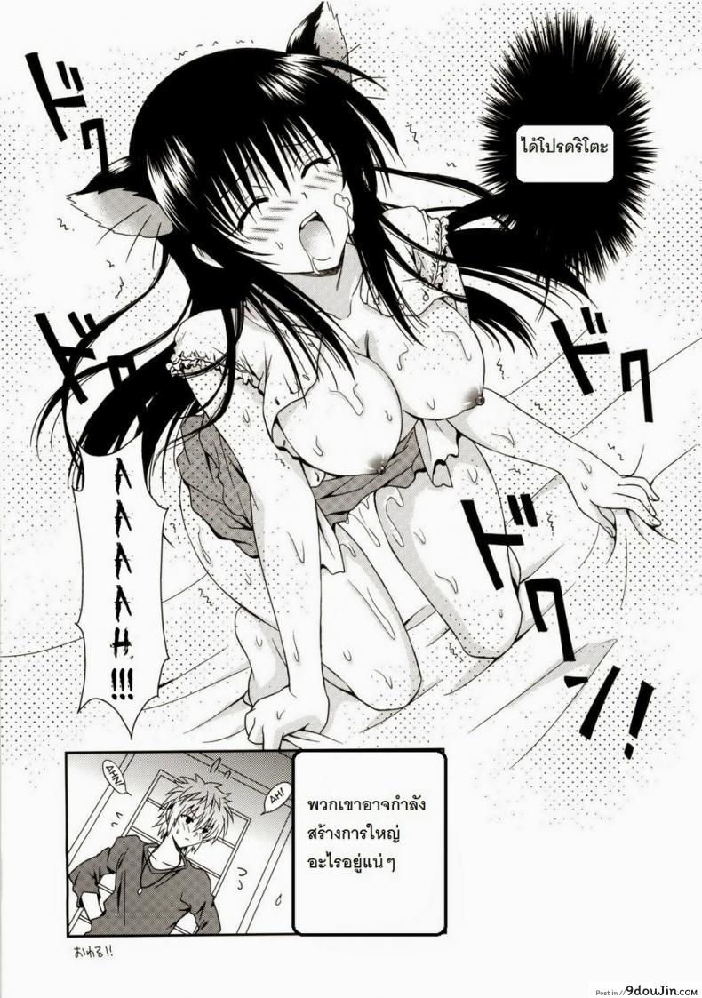 อ่านโดจิน ชุดเค้กน่าลิ้มลอง [Usausa (Akira)] Cream Yui Nyan! (To LOVEru) แปลไทย หน้าที่ 21