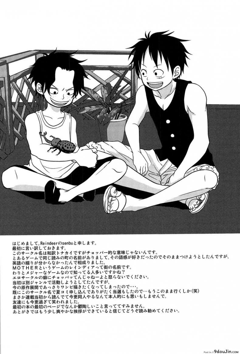 อ่านโดจิน ลูฟี่ x โซโล x เอส [Reindeer (senbu)] STARGAZER หน้าที่ 3