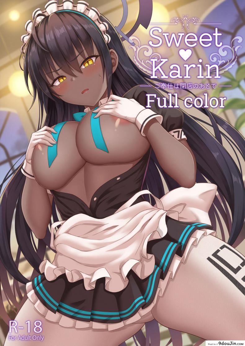 อ่านโดจิน เอาใจทุกคนก็เลยโดนควยแทงหีอย่างหื่น สาวน้อยผู้อ่อนต่อโลกหื่นกาม [ZENMAIN (Nejiro)] Sweet Karin #NAME? wa Heiten no Ato de- (Blue Archive) หน้าที่ 1